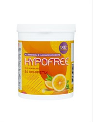 Конфеты жевательные  HYPOFREE с глюкозой со вкусом апельсина  (4г. глюкозы в 1 табл.),  (54 шт.)